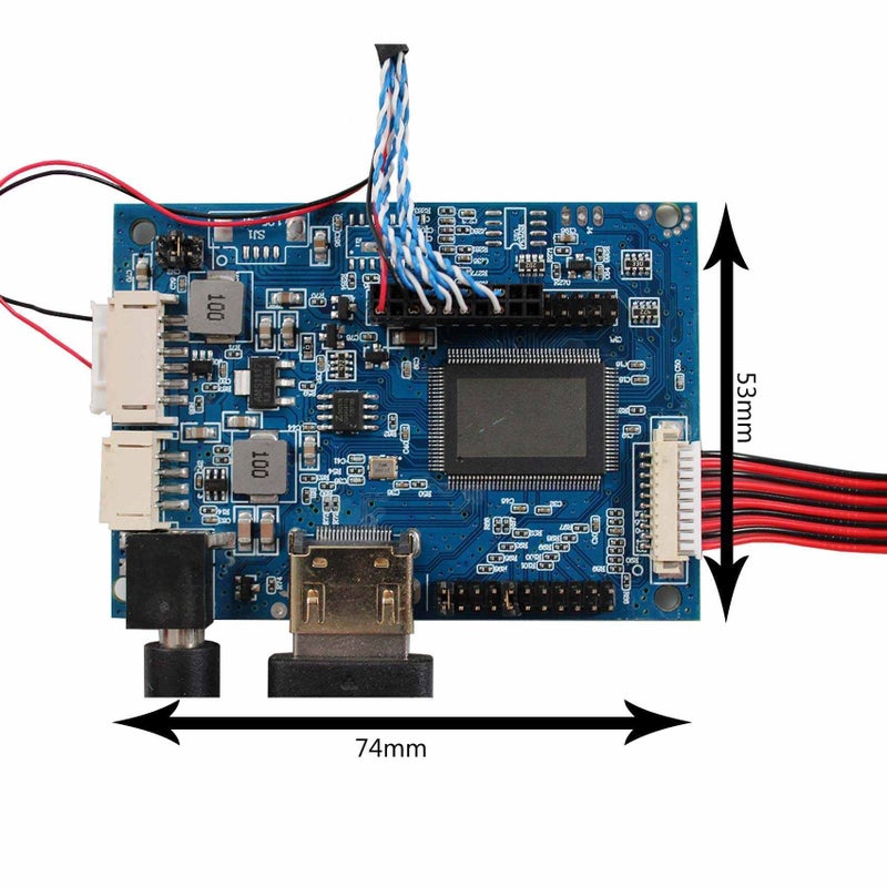 VSDISPLAY 7" 7 inch 800Ã—600 4:3 CLAA070MA0ACW LCD Screen TFT Monitor and LCD Controller Board 60 pin - Image 4